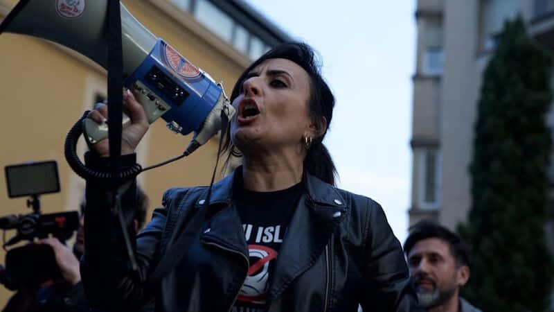 Concentración en Terrassa contra la islamización